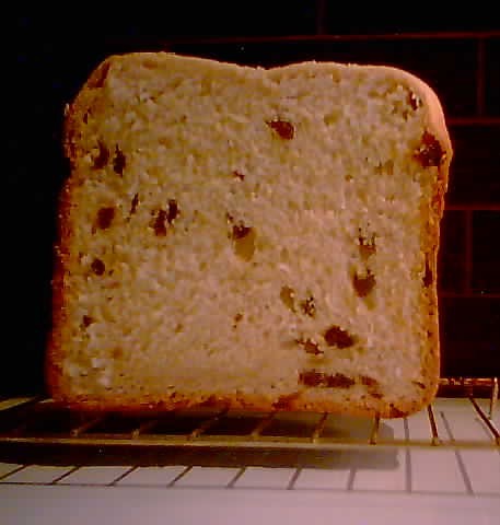 Хлеб с изюмом в хлебопечке